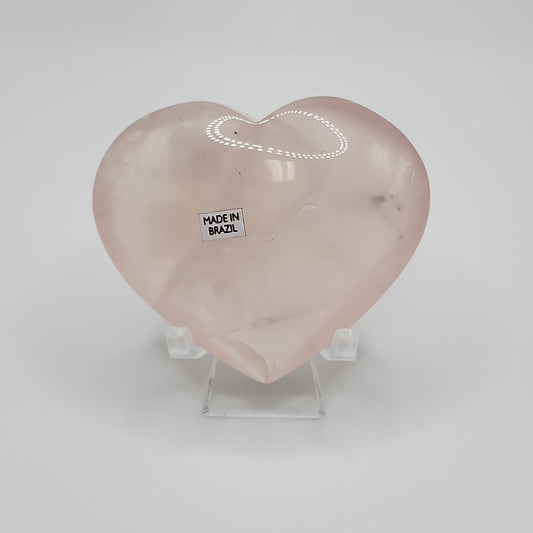 Rose Quartz Heart High Quality