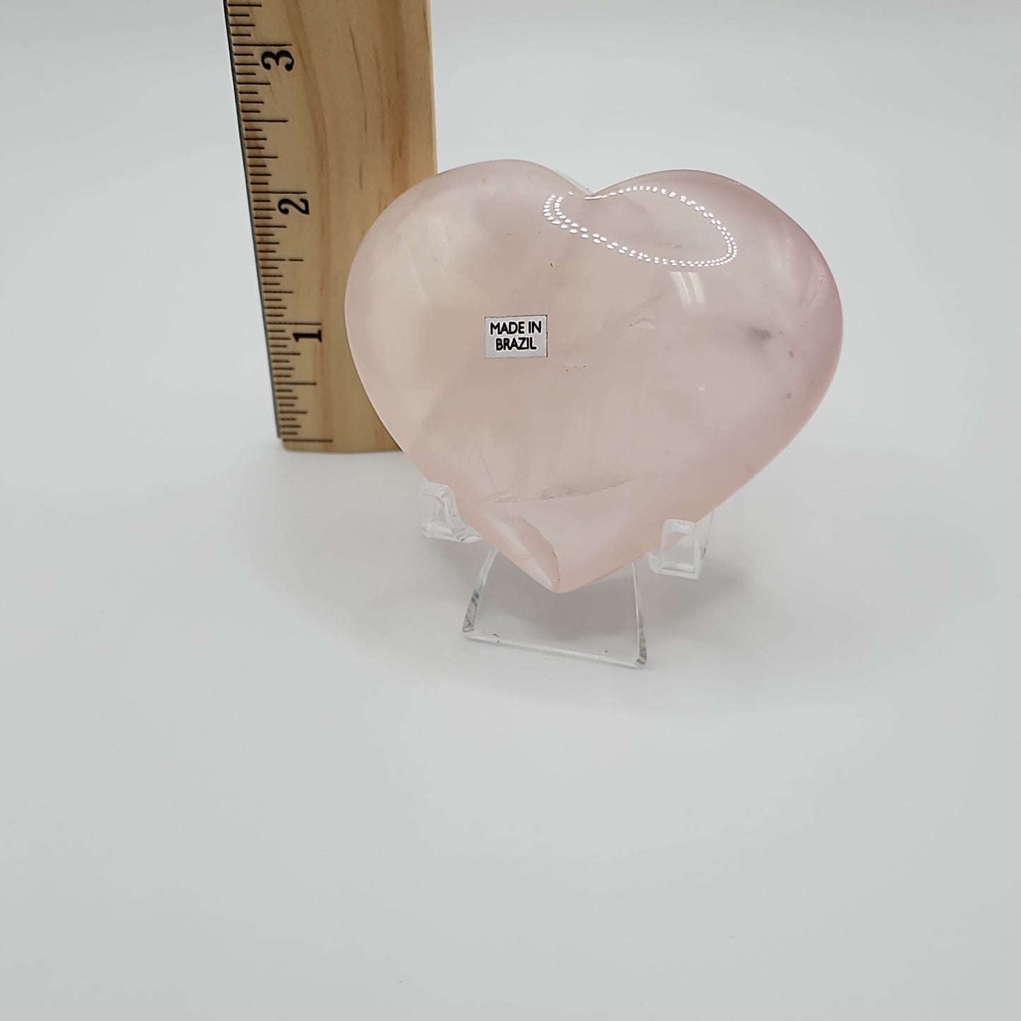 Rose Quartz Heart High Quality