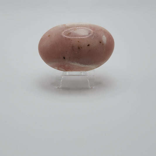 Pink Opal Palm Stone - Peru